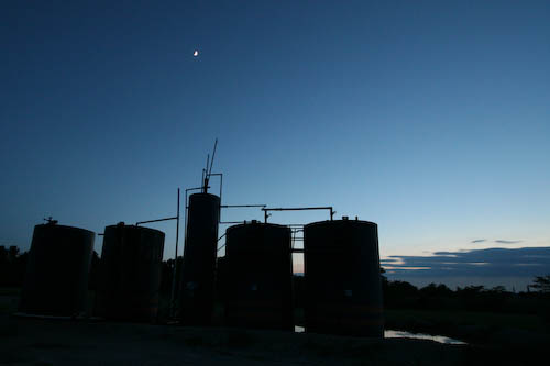 oil tanks